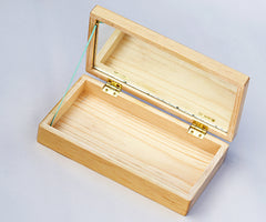 Wooden jewelry organizer for bedroom, Wooden makeup organizer, Jewelry box or keepsake box with mirror, Hand-painted flower, Salvora jeweler