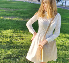 Bolsos artesanales de telar de pedal con madera exótica vintage - SalvoraShop