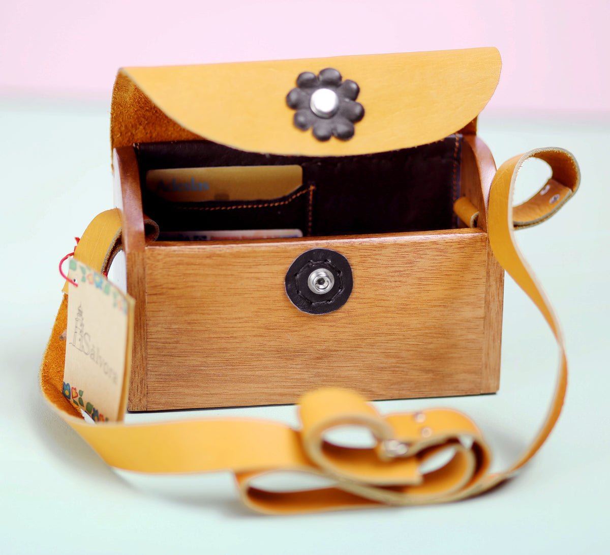 Small crossbody bags or wooden purse, Handmade wooden bag or mexico handbag, Leather and wood bag or wood leather purse